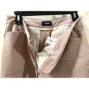 Low Rise Barely Boot Editor Pant - 8L , Light Pink with white Pin Strip
